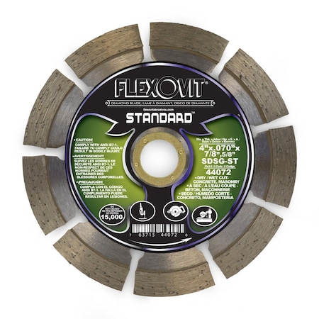Flexovit SMALL DIAMETER DIAMOND BLADE STANDARD 44072